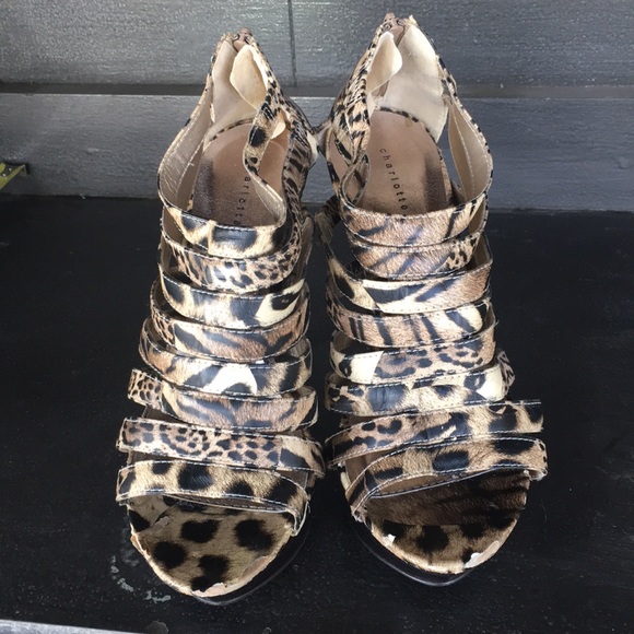 Leopard Pattern Heels - Picture 4 of 5